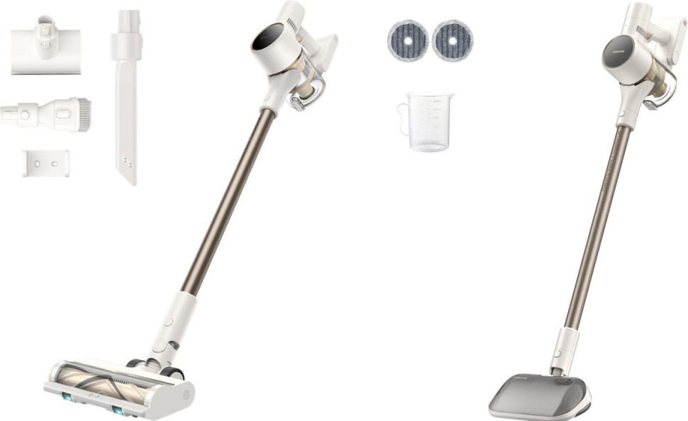 Пылесос Dreame Cordless Vacuum Cleaner R10s Aqua VZV25A (евровилка, белый) Пылесос Dreame Cordless Vacuum Cleaner R10s Aqua VZV25A (евровилка, белый)