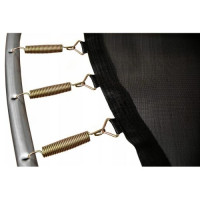 Батут V2 Trampoline Redline 12FT 374 см (с внешней сеткой и лестницей)