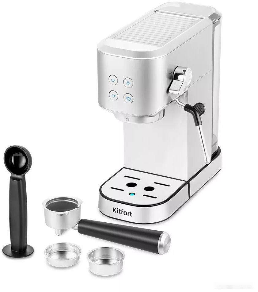 Рожковая кофеварка Kitfort KT-7294 Рожковая кофеварка Kitfort KT-7294