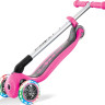 Самокат Globber Primo Foldable Lights розовый (432-110)