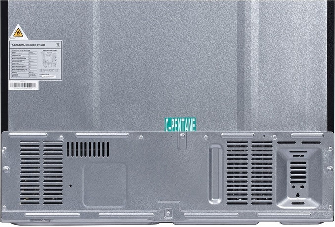 Холодильник side by side Hyundai CS5003F (черная сталь) Холодильник side by side Hyundai CS5003F (черная сталь)