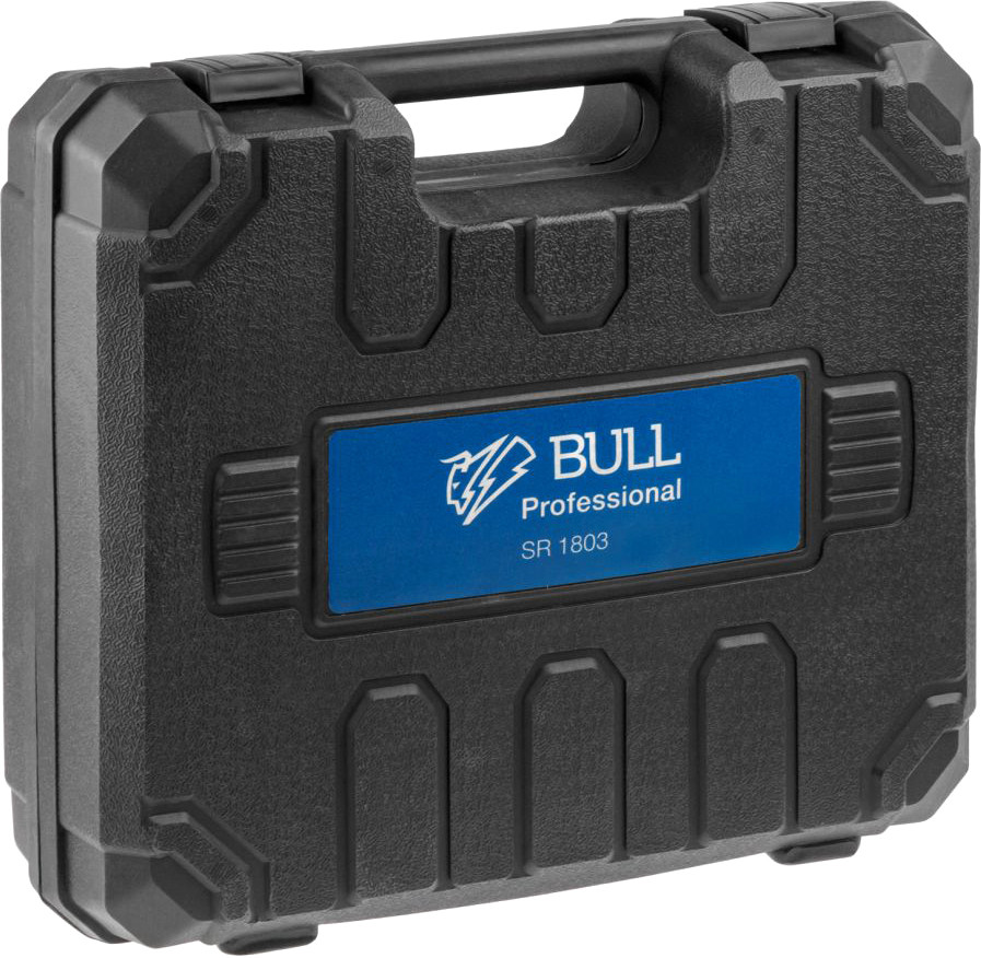 Дрель-шуруповерт Bull SR 1803 (с 2-мя АКБ, кейс) Дрель-шуруповерт Bull SR 1803 (с 2-мя АКБ, кейс)