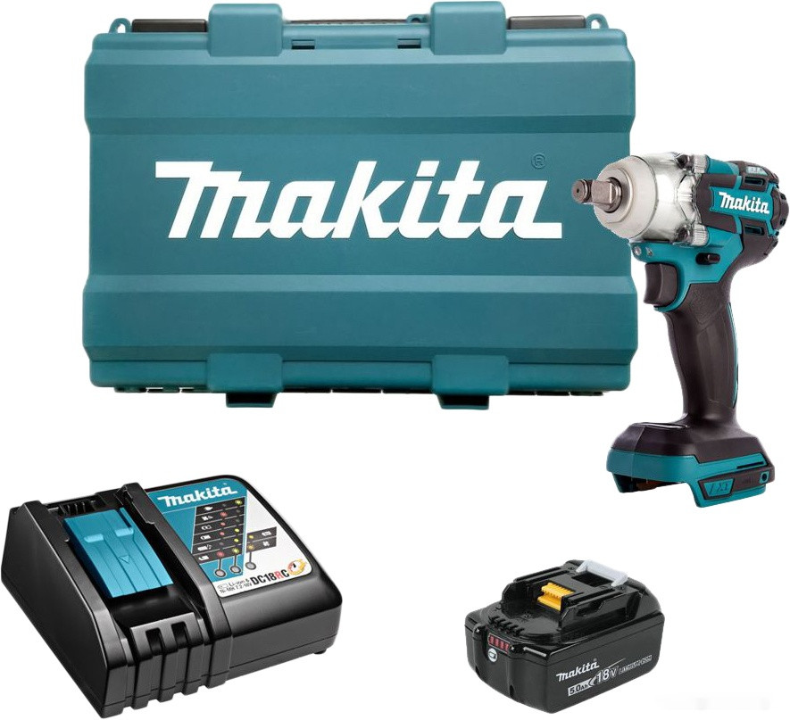 Цены на шуруповерт Makita DTW285RTK (с 1-им АКБ, кейс)
