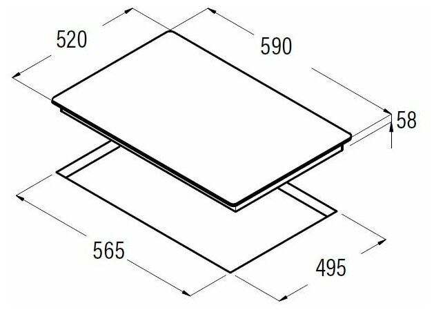 Варочная панель CATA AIB64