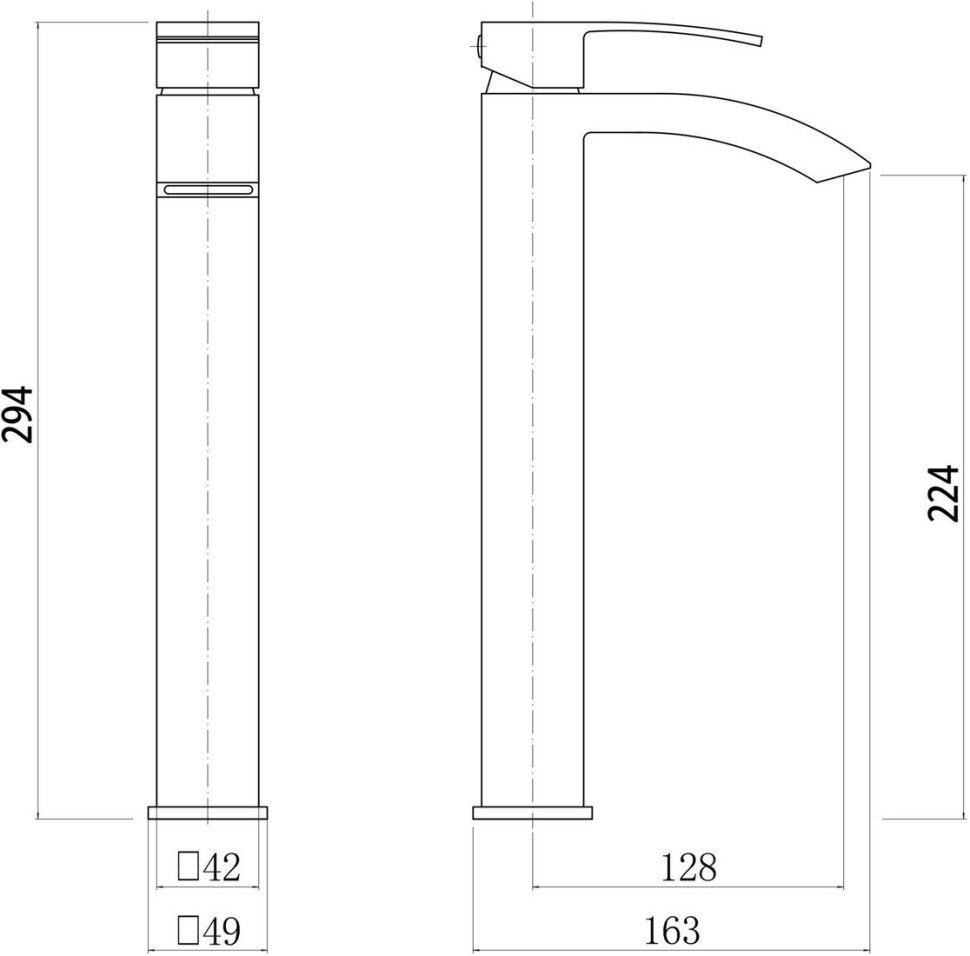 Смеситель Fashun A51218-21 Смеситель Fashun A51218-21