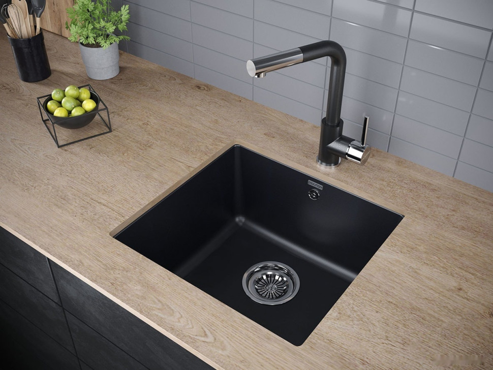 Кухонная мойка Paulmark Brilon PM104546-BLM Кухонная мойка Paulmark Brilon PM104546-BLM