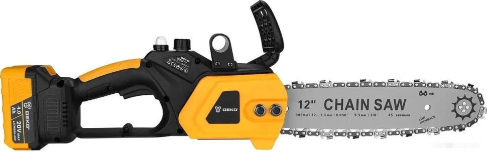 Аккумуляторная пила Deko DKCHS 20 085-2000 (с 2-мя АКБ) Аккумуляторная пила Deko DKCHS 20 085-2000 (с 2-мя АКБ)