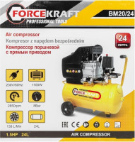 Компрессор ForceKraft FK-BM20/24
