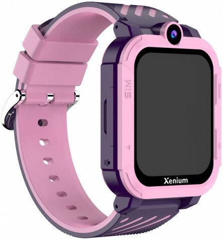 Детские умные часы Xenium W600 (розовый)