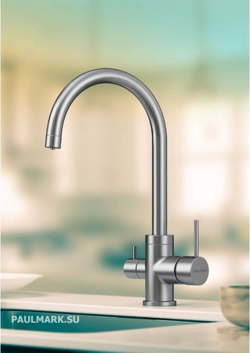 Смеситель Paulmark Essen Es213211-NI (никель) Смеситель Paulmark Essen Es213211-NI (никель)