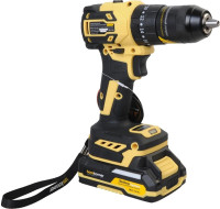 Ударная дрель-шуруповерт Hanskonner HCD2065PRO (с 2-мя АКБ, кейс)