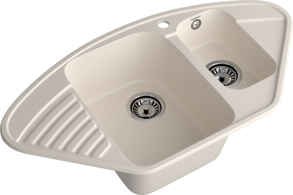 Кухонная мойка GranFest QUARZ Z-14 (белый) Кухонная мойка GranFest QUARZ Z-14 (белый)