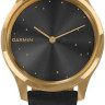 Гибридные умные часы Garmin Vivomove Luxe (золотистый/черный)
