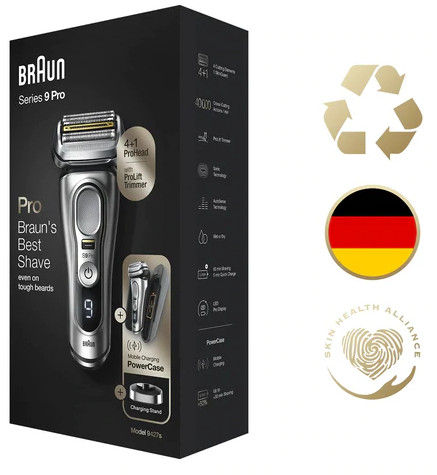 Электробритва мужская Braun Series 9 Pro 9427s Wet & Dry Электробритва мужская Braun Series 9 Pro 9427s Wet & Dry