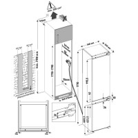 Встраиваемый холодильник Krona BALFRIN