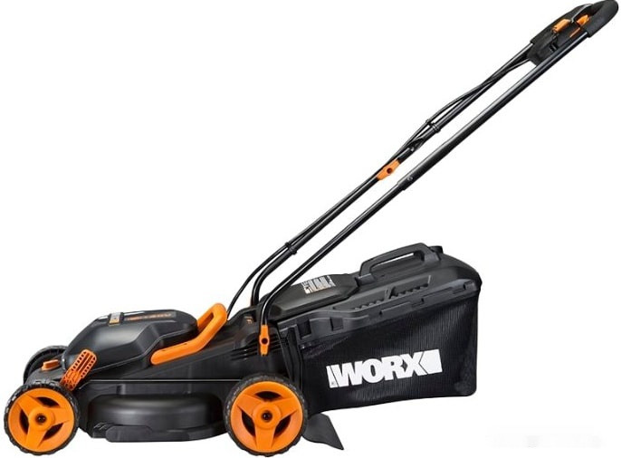 Газонокосилка Worx WG779E (с 2-мя АКБ) Газонокосилка Worx WG779E (с 2-мя АКБ)