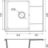 Кухонная мойка GranFest Urban GF-UR-258L (черный) Кухонная мойка GranFest Urban GF-UR-258L (черный)