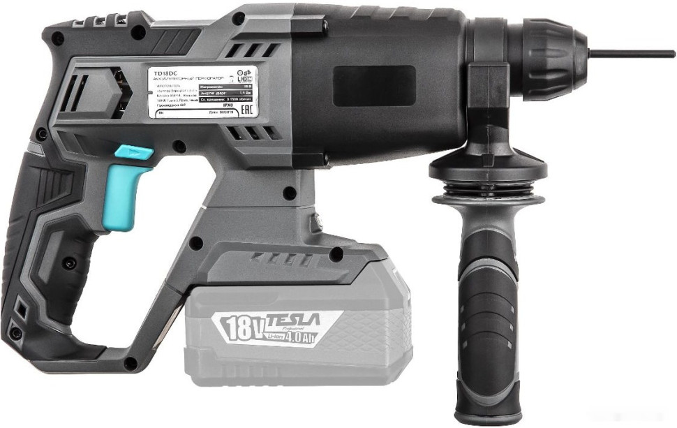 Перфоратор Tesla TD18DC (без АКБ) Перфоратор Tesla TD18DC (без АКБ)