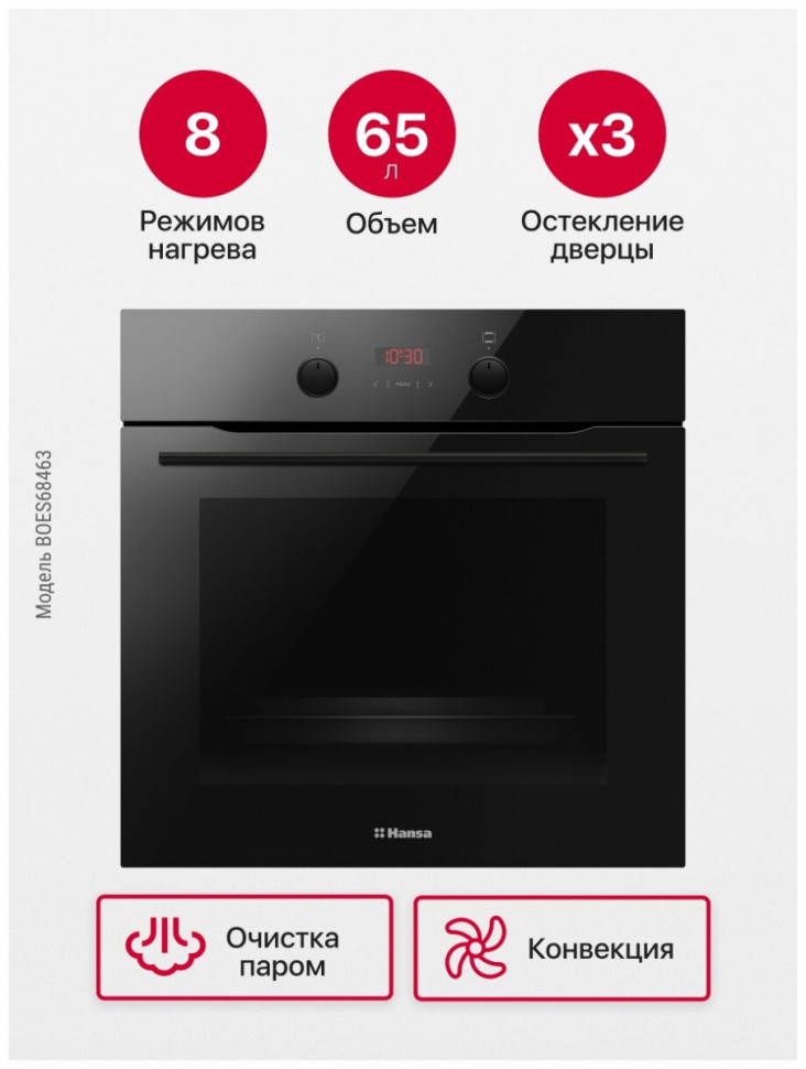Духовой шкаф Hansa BOES68463 Духовой шкаф Hansa BOES68463