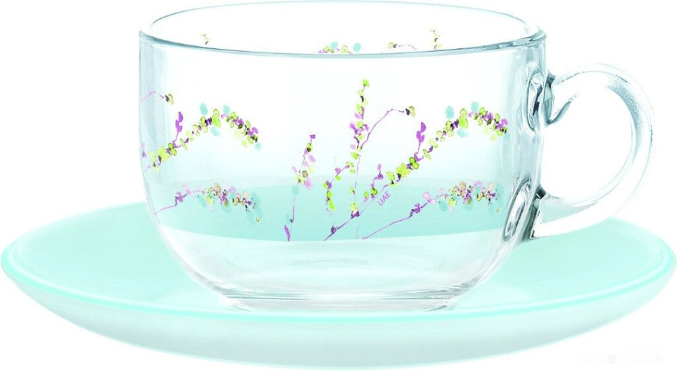 Набор тарелок Luminarc Simply Trompette Turquoise V2715 (44 пр) Набор тарелок Luminarc Simply Trompette Turquoise V2715 (44 пр)