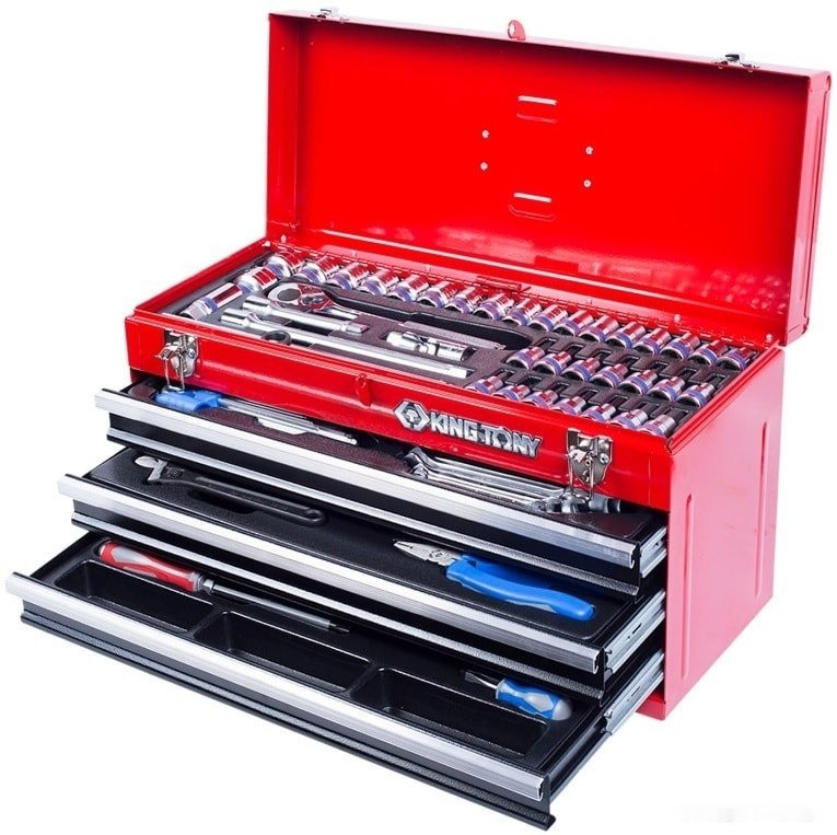 Универсальный набор инструментов King Tony 901-069MR01 (69 предметов) Универсальный набор инструментов King Tony 901-069MR01 (69 предметов)