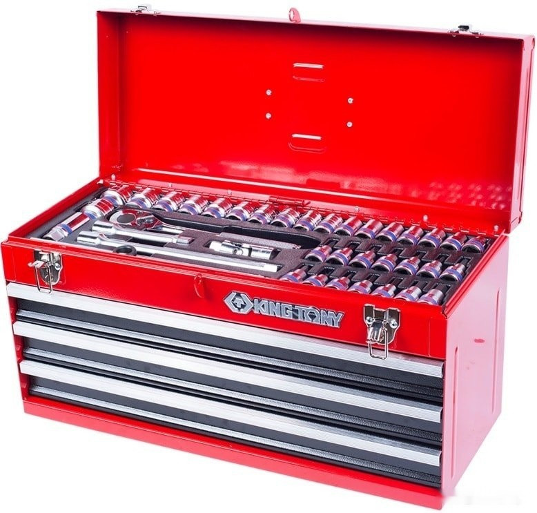 Универсальный набор инструментов King Tony 901-069MR01 (69 предметов) Универсальный набор инструментов King Tony 901-069MR01 (69 предметов)