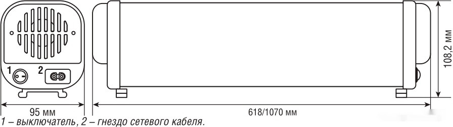 Цены на бактерицидного рециркулятора Navigator NUR-01-215-G13-WH (30 м3/ч)