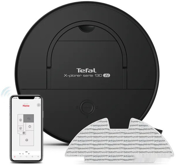 Робот-пылесос Tefal X-Plorer Serie 130AI Animal & Allergy RG9075WH