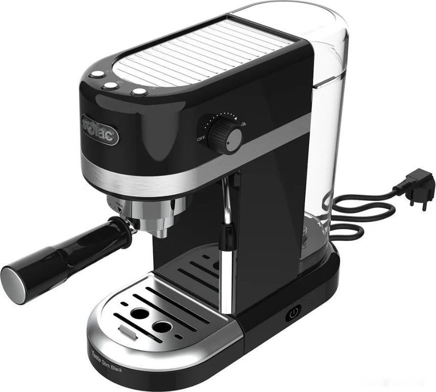 Рожковая помповая кофеварка Solac Taste Slim Black Рожковая помповая кофеварка Solac Taste Slim Black