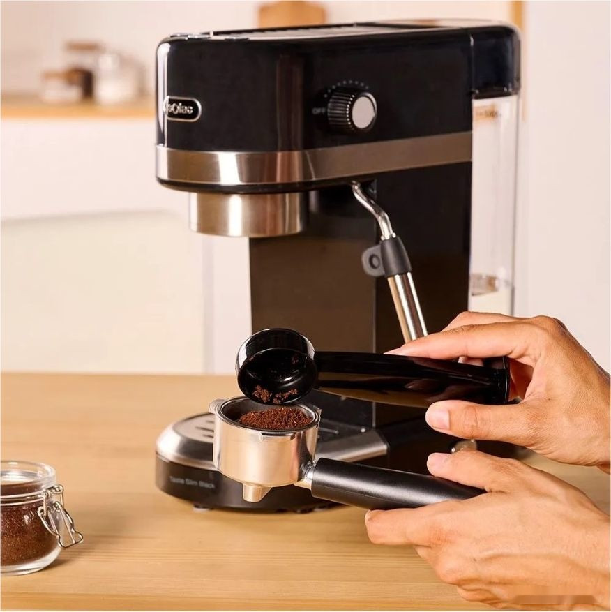 Рожковая помповая кофеварка Solac Taste Slim Black Рожковая помповая кофеварка Solac Taste Slim Black