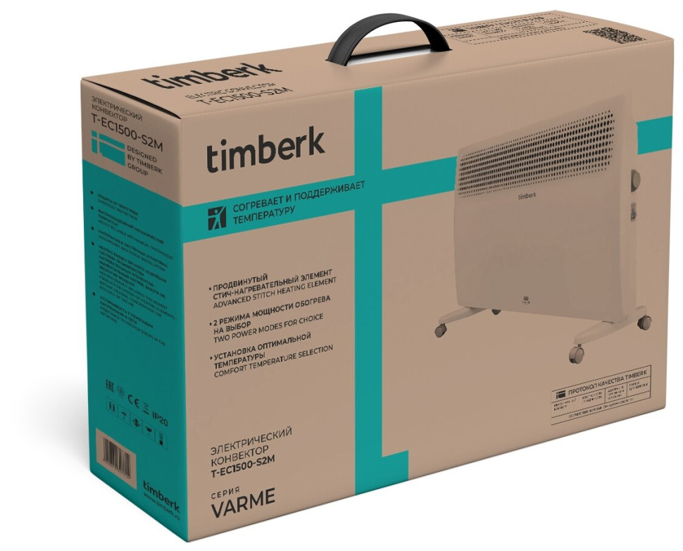 Конвектор Timberk T-EC2000-S2M Конвектор Timberk T-EC2000-S2M