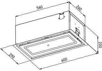 Вытяжка Zorg Asiria 1060 60 S (черный)
