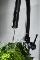 Смеситель Franke Pescara L Slide-In (черный матовый)