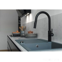 Смеситель Franke Pescara L Slide-In (черный матовый)