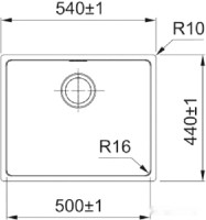 Кухонная мойка Franke FEX 110-50