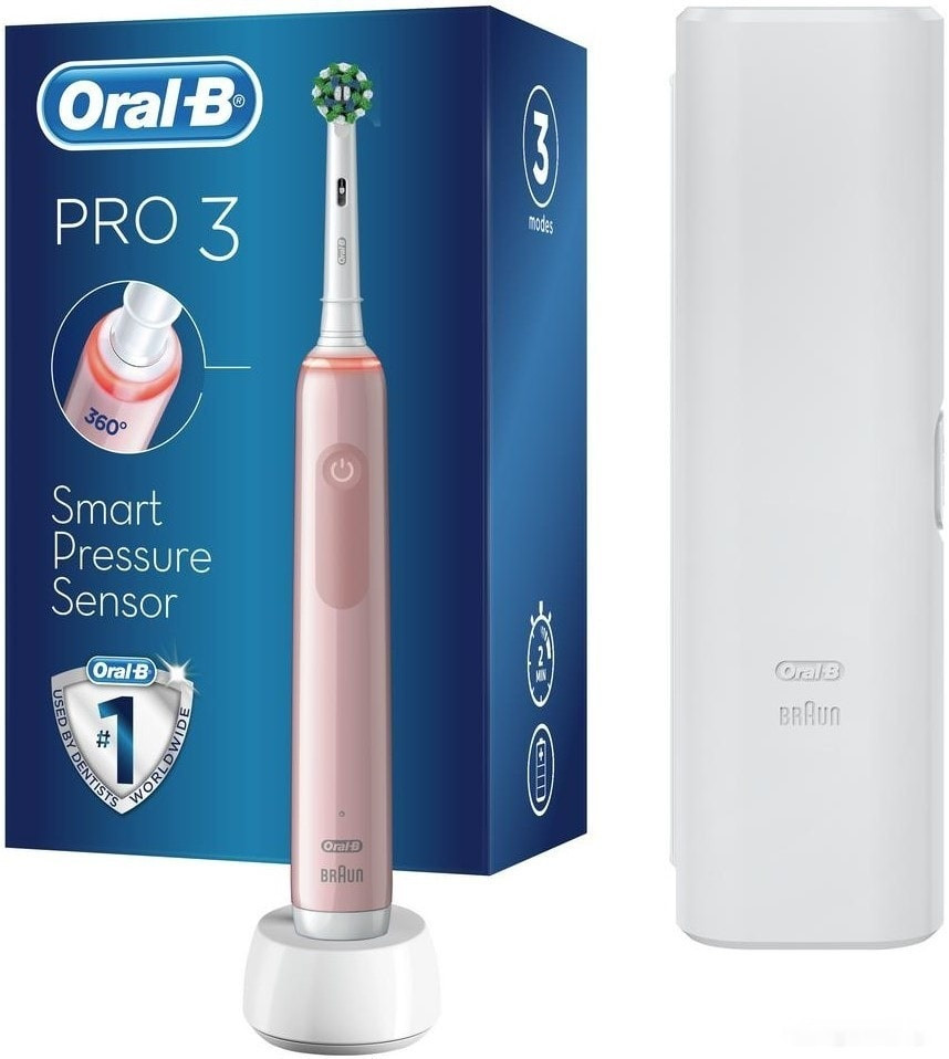 Электрическая зубная щетка Oral-B Pro 3 3500 Cross Action D505.513.3X Электрическая зубная щетка Oral-B Pro 3 3500 Cross Action D505.513.3X