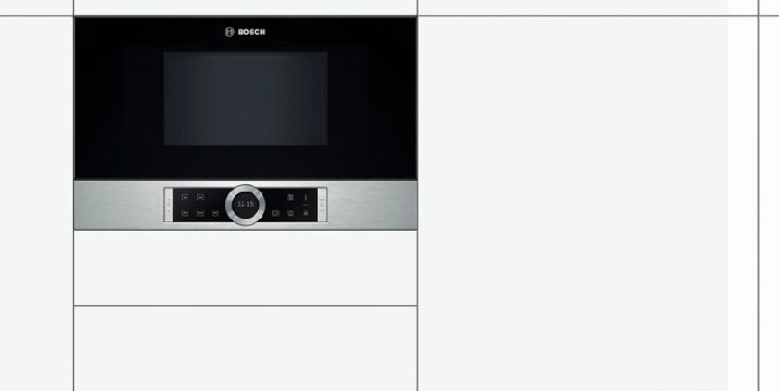 Микроволновая печь Bosch BFL634GS1 Микроволновая печь Bosch BFL634GS1