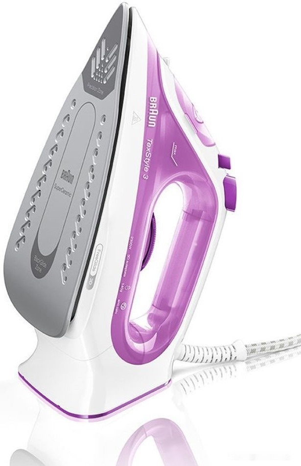 Утюг Braun TexStyle 3 SI 3030 PU Утюг Braun TexStyle 3 SI 3030 PU