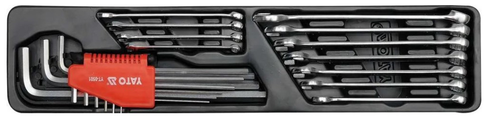 Набор бит и торцевых головок Yato YT-3895 62 предмета Набор бит и торцевых головок Yato YT-3895 62 предмета