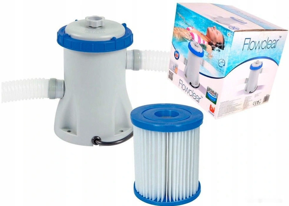 Фильтр-насос Bestway картриджный 1249 л/ч 58381