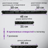 Сушилка для белья Comfort Alumin Потолочная 7 прутьев Black Style 200 см (алюминий)