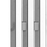 Полотенцесушитель Ростела Слим 1/2" 3 перекладины 12x150 см (хром)