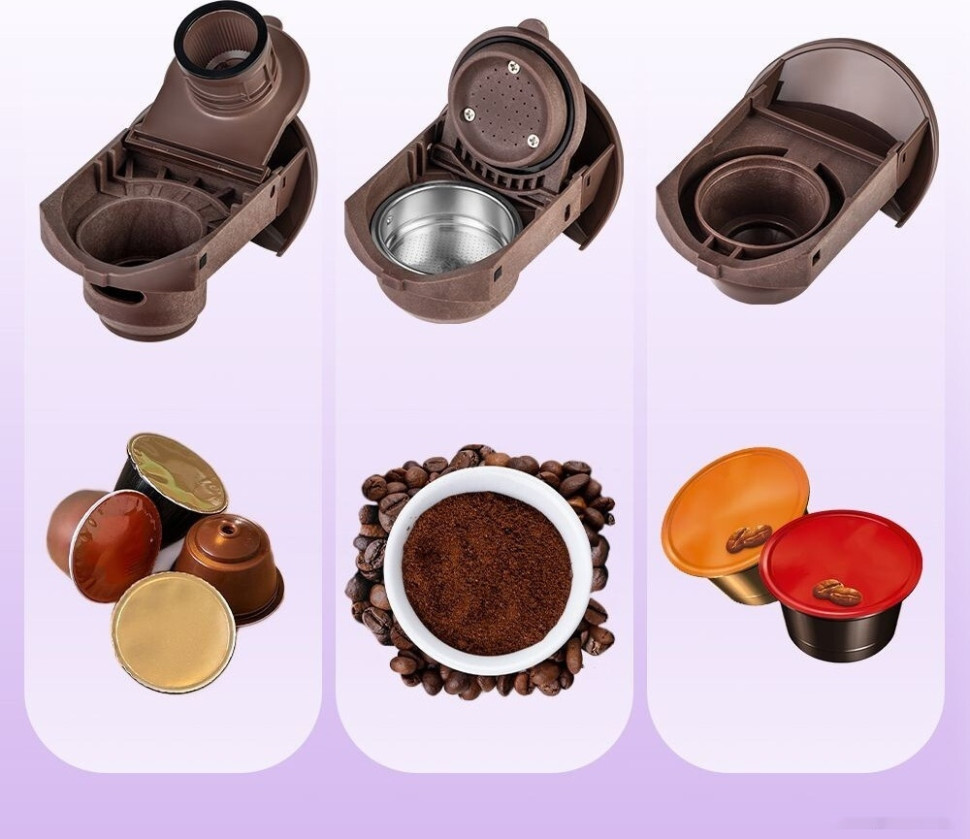 Капсульная кофеварка Kitfort KT-7448 Капсульная кофеварка Kitfort KT-7448