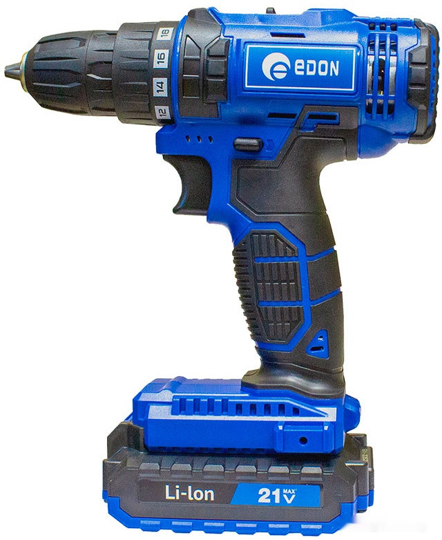 Дрель-шуруповерт Edon AD-21E (с 2-мя АКБ, кейс) Дрель-шуруповерт Edon AD-21E (с 2-мя АКБ, кейс)