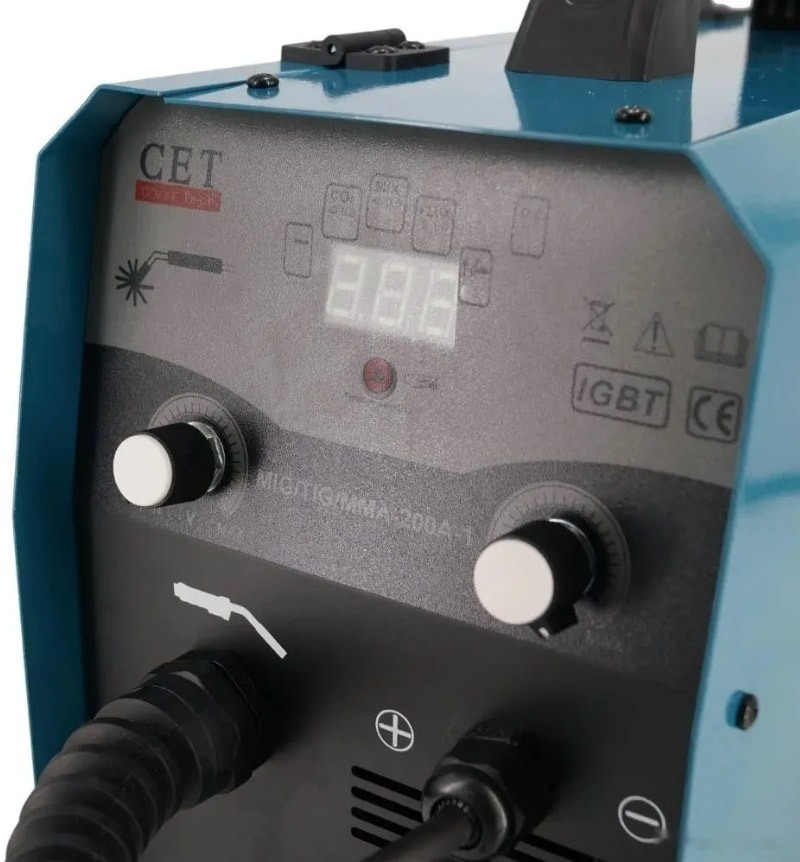 Сварочный инвертор CET MIG/TIG/MMA-200A-1