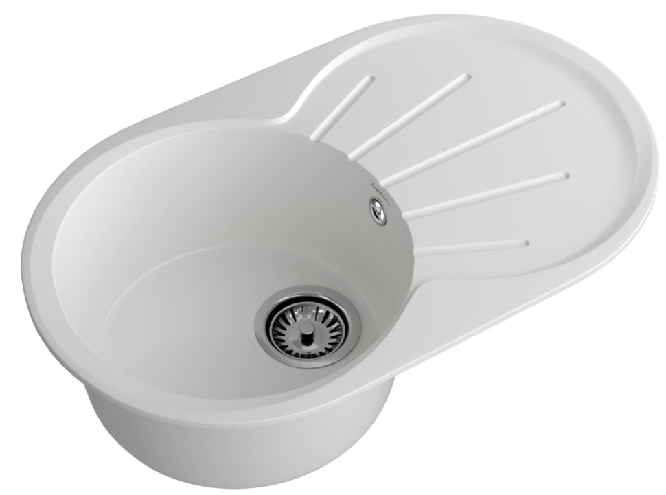 Кухонная мойка GranFest GF-R750L (иней) Кухонная мойка GranFest GF-R750L (иней)