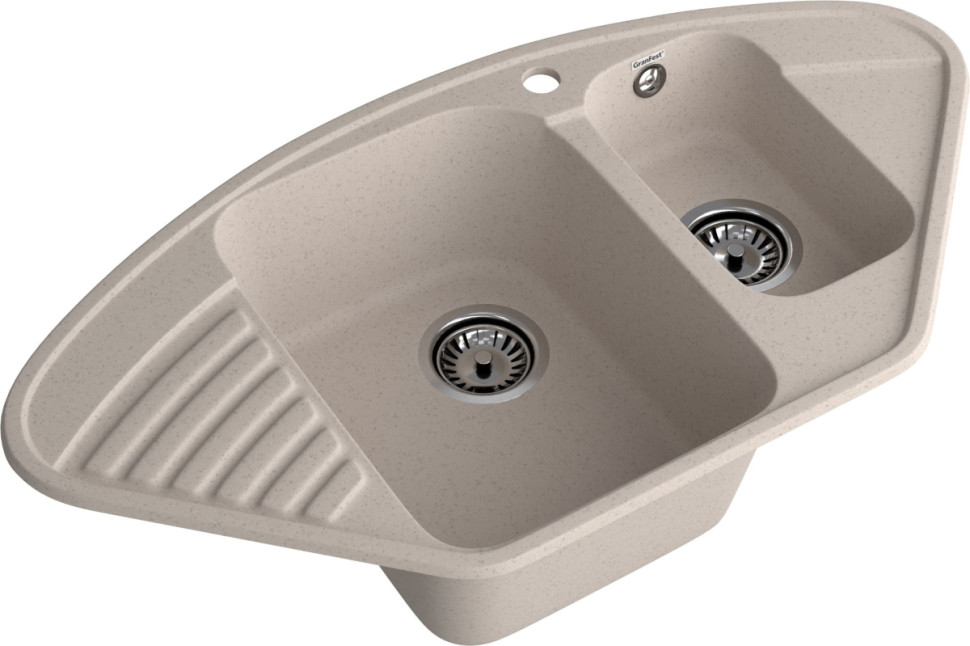 Кухонная мойка GranFest QUARZ Z-14 (песочный) Кухонная мойка GranFest QUARZ Z-14 (песочный)