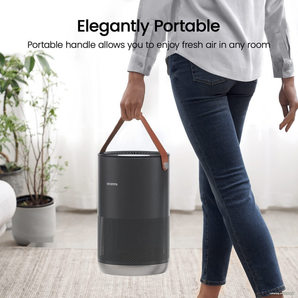 Очиститель воздуха SmartMi Air Purifier P1 ZMKQJHQP11 (темно-серый)