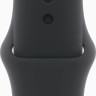 Умные часы Apple Watch Series 11 46 мм (алюминиевый корпус, черный/черный, спортивный силиконовый ремешок M/L)
