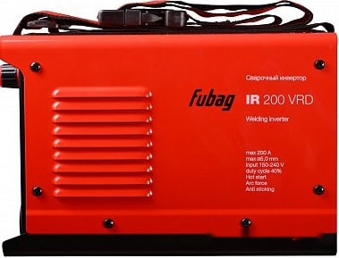 Сварочный инвертор FUBAG IR 200 V.R.D. Сварочный инвертор FUBAG IR 200 V.R.D.
